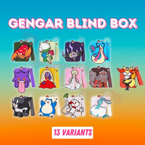 Gengar Keychain Blind Box